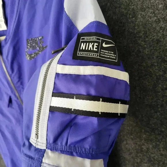 The Nike Big Kids' Sportswear KP Union Blue/White Suit (looks purple to me) - Picture 2 of 5